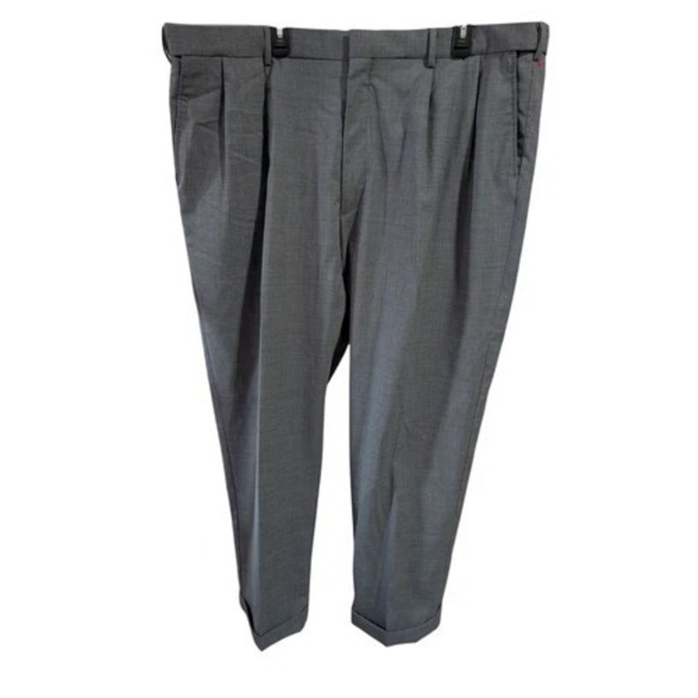 Lands End Mens‎ Chino Pants 46x30  Charcoal Gray NWOT